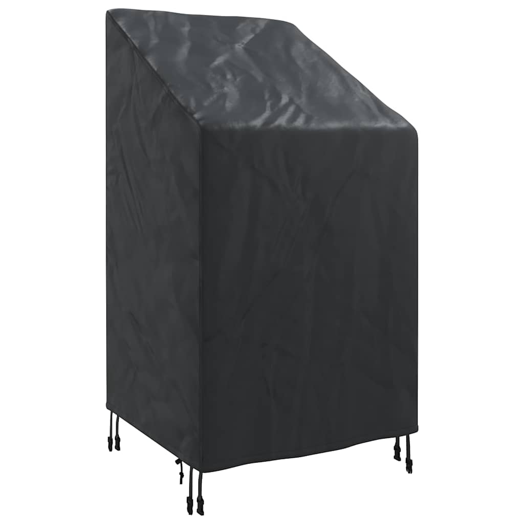 Garden Chair Cover Black 70 x 70 x 85 / 125 cm 600D fabric
